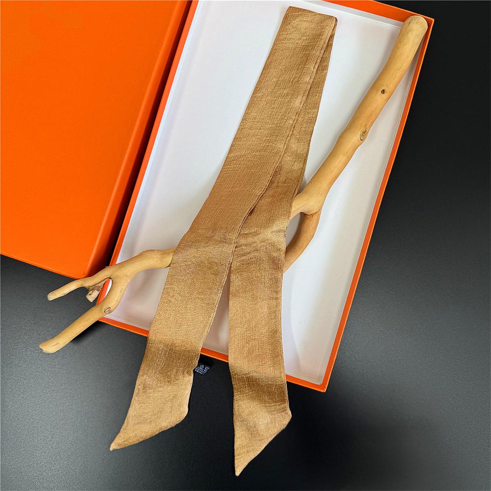 

Шелковый атласный шарф Женские тканевые резинки для волос Головной убор Аксессуары Женский маленький шейный платок Лента Галстуки для ручки сумки