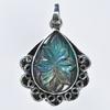CERTIFIED 41 Ct Natural Pear Opal 925 Starling Silver Pendant Jewelry For Her MY.PD-206-NS
