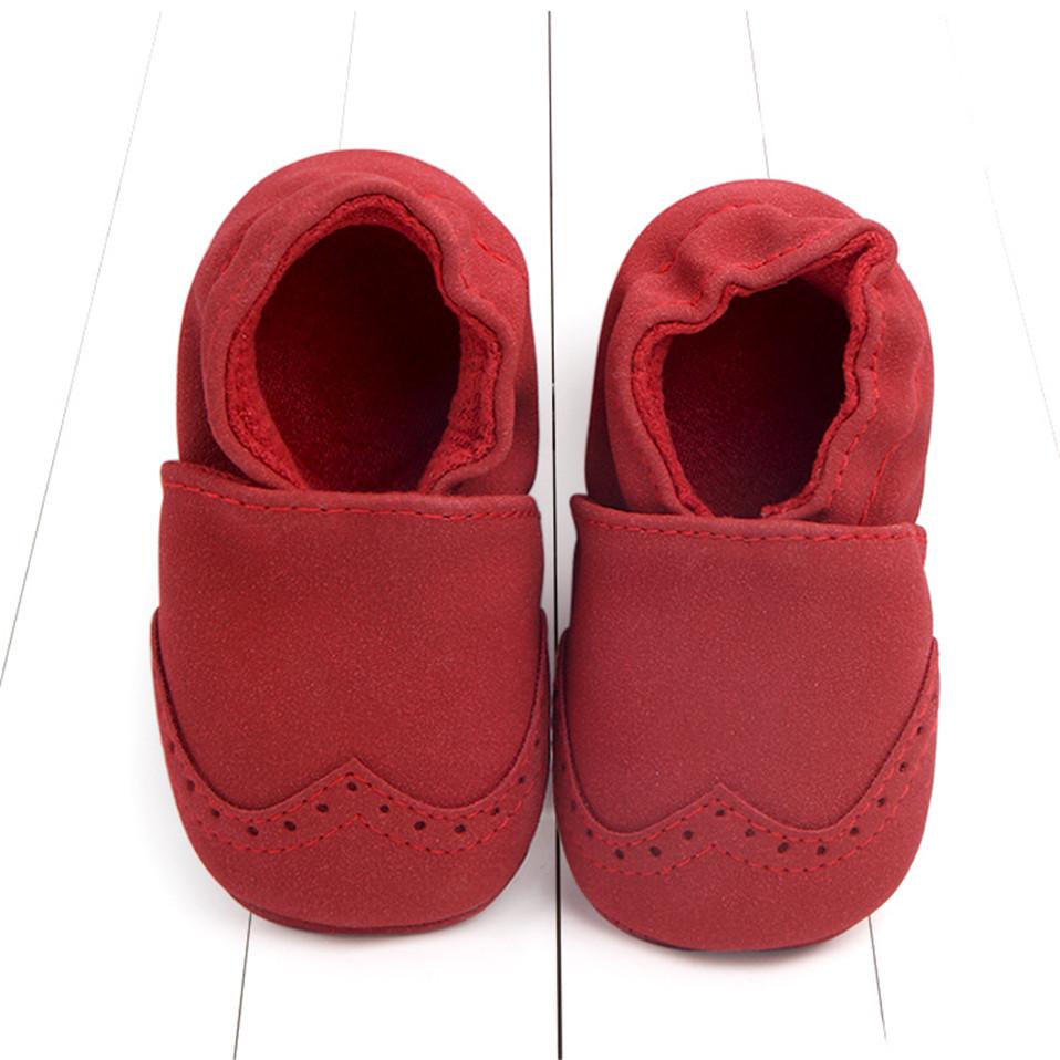 Buty dziecięce Indoor Warm Maluch Buty ze skóry nubukowej Niemowlę Dziewczyna Chłopiec Podeszwa Buty antypoślizgowe First Walker
