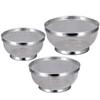 Kanai Kogyo Crystal Harmony Colander Set Made In Japan 3-Piece (19, 22, 25cm) OS-02N