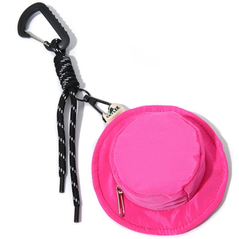 New Hat Storage Bag Keychain Mini Backpack Keychain Pouch Small Change Coin Purse Cute Zipper Wallet For Women/Men Cosmetics