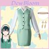 Spy×family Yor Forger Cosplay Costume Work Uniform Dress Set Full Size