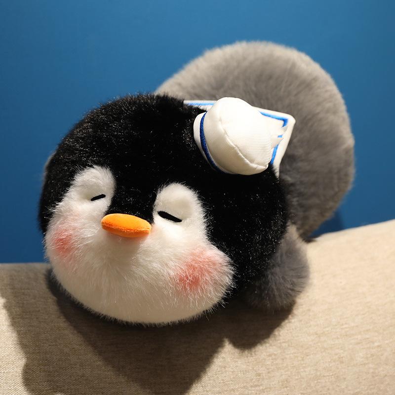 Plush Penguin Navy Toys Pp Cotton Stuffed Marine Animal Dolls Gift Kids For