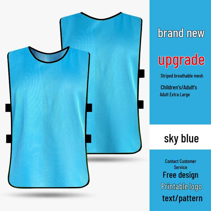 Striped Confrontation Vest for Children & Adults - Football Training Gear