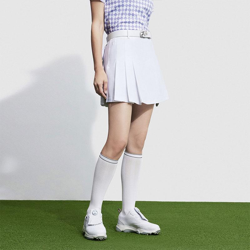 New FILA Golf Series Casual Short Skirts Women's Jade White A11W345302F-WT