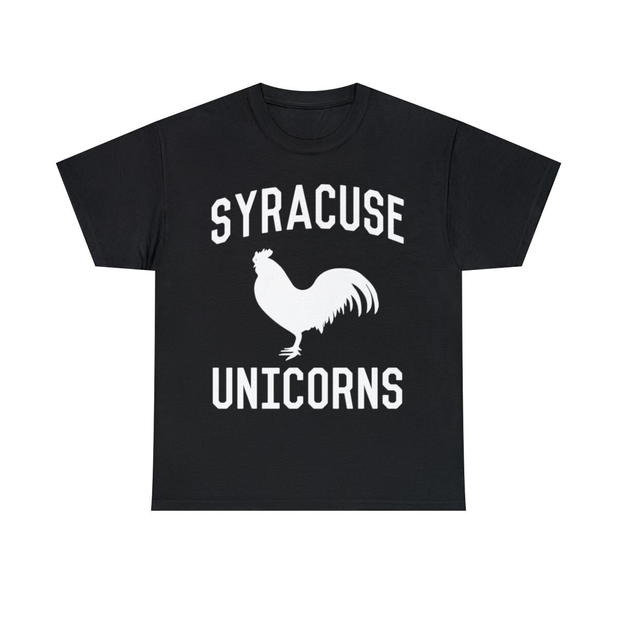 Syracuse Unicorns Graphic Tee Shirt, S-5XL S