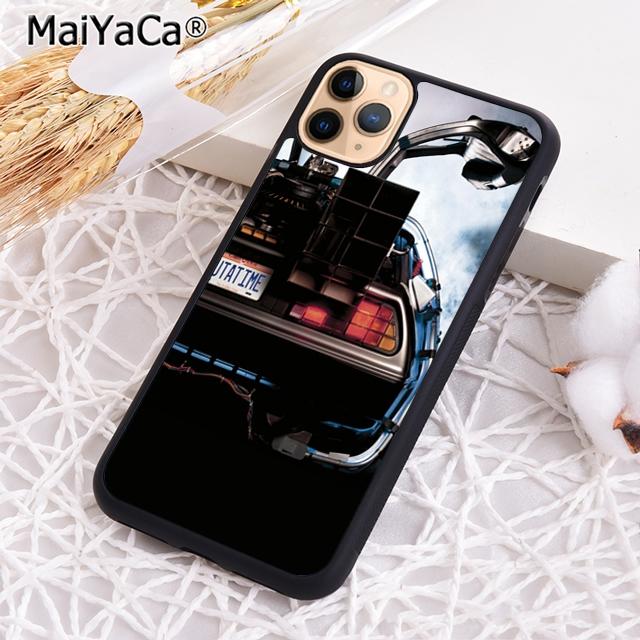 Back To the Future Movie Phone Case For iPhone 17 Air 16 Pro Max 15 14 Plus 12 13 Shell Cover Coque