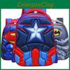 3d Batman Spiderman Captain America Childrens School Bag Backpack For Boys Kids