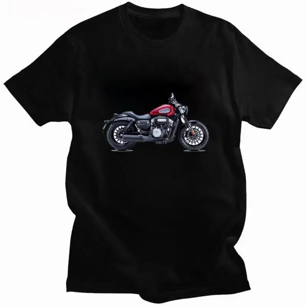 Benda Chinese Motorcycle Brand  Printed T-shirt  Classic Vintage Motorcyclist T Shirt Aesthetic Tee Harajuku  Oversized Tshirt