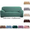 Elegant Elasticity Sofa Cover Soft Flannel Couch Cover For Stylish Home Dcor