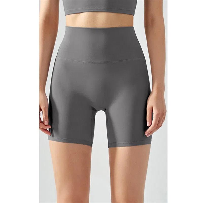 One Size Four-point Yoga Shorts Summer High Waist Seamless Fitness Sports Tight-fitting Cycling Yoga Pants