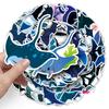 50 Pictures of Manta Rays with Personality Cool Marine Life Decorative Water Cup Suitcase Skateboard Creative Cartoon Stickers