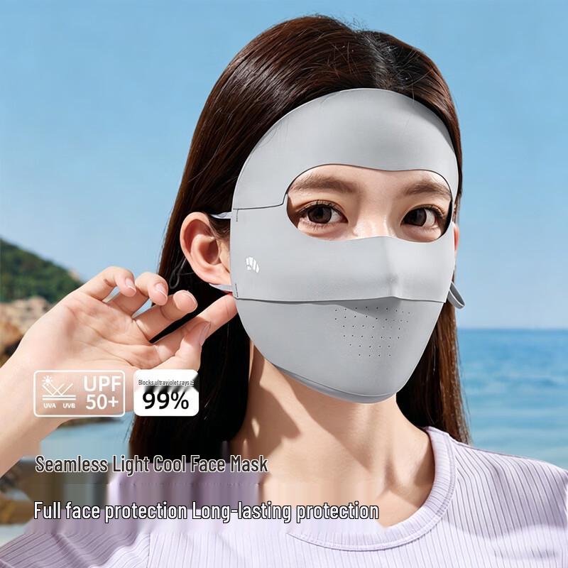 Women s UPF50+ UV Protection Sun Mask with Neck Guard