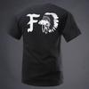 The New Militarystyle Tough Guy Roundneck Unisexs Shortsleeved Tshirt From The Frontier Observation Groups Tribe Series