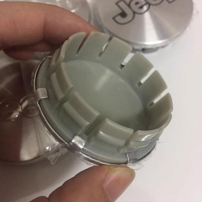 Pro Jeep 55mm Hliníková Slitina Logo Auta Krytka Středu Kola Příslušenství Nábojů Pro Jeep Grand Cherokee Wrangler JK Gladiator Compas