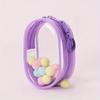 2pcs PVC Headphone Case Portable Travel Storage Bags Blind Box Bag Chargers Cables and Headphones Multifunctional Storage Bag