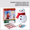 DIY Christmas Snowman Craft Set Christmas Decorations Build Snowman Kit Christmas Crafts Christmas Gifts For Kids Boys Girls