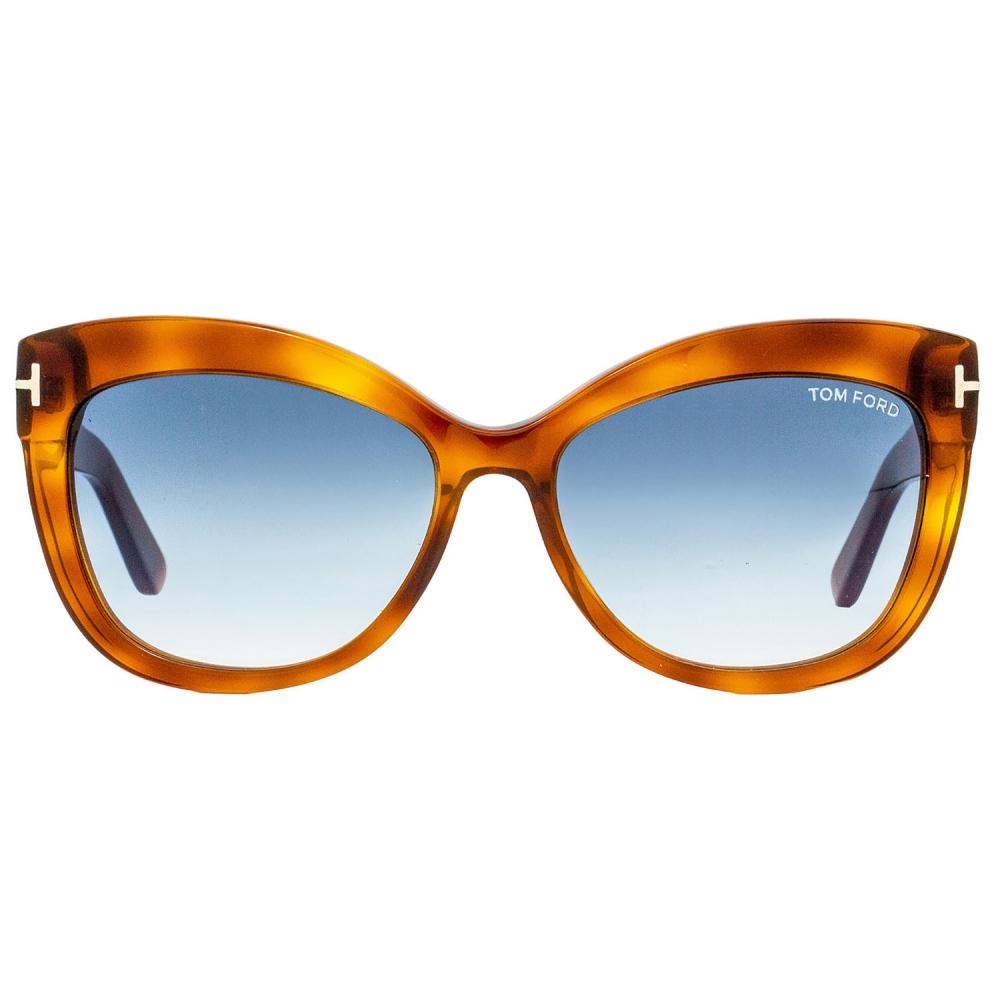 

Tom Ford ALISTAIR W FT0524 53W Солнцезащитные очки «кошачий глаз» мульти
