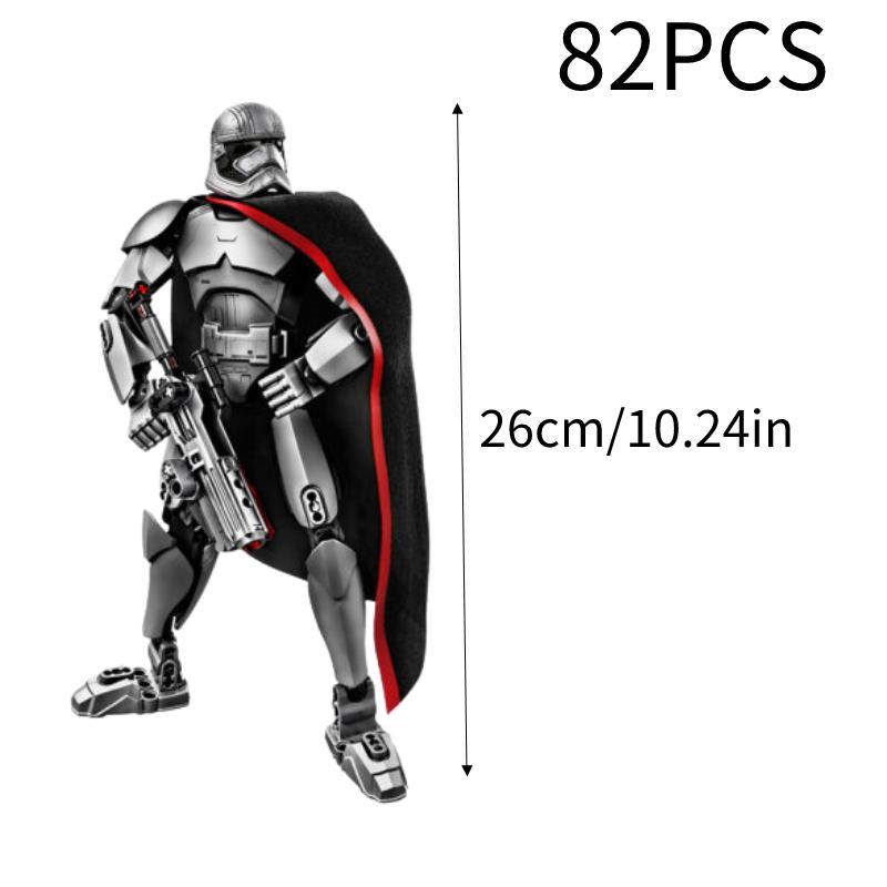 

Звездный капитан Восстание Физма Модель Игрушка Строительные блоки Фигурка Подарок Украшение