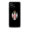 Serbien Flagge Handyhülle Für Xiaomi Mi 15 14 Pro 13 12 11 Lite 5G 10T 11T 12T 13T 14T Poco X6 X5 X4 X3 NFC F3 F4 GT Schwarze Hülle