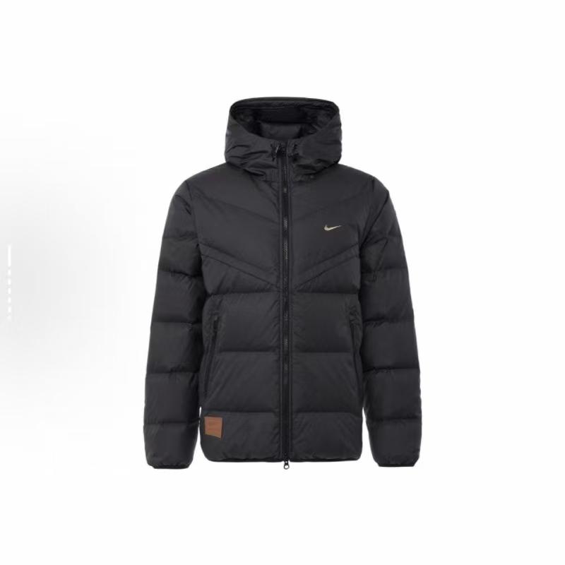 

Мужская модная ветрозащитная и водоотталкивающая куртка Nike Storm FIT Windrunner с капюшоном и на молнии, с длинными рукавами, пуховик, черная S , M , L , XL , XXL , XXXL . чёрный