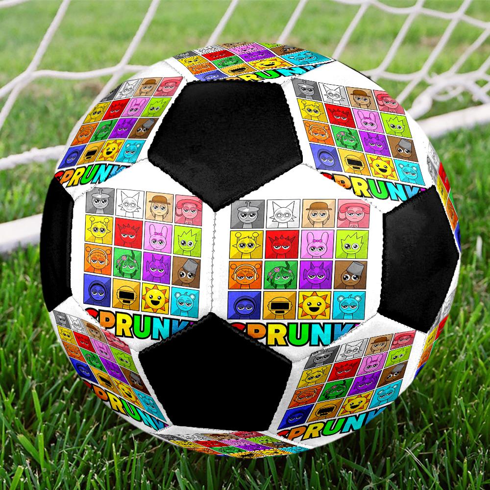 Sprunki Theme Size 5 Soccer Ball, Suitable for Both Indoor and Outdoor Matches, a Gift Suitable for Everyone.