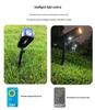 Solar LED Spotlights for Outdoor Lawn, Garden, and Courtyard Lighting