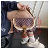 Women Retro Polka Dot Shoulder Bag Crossbody Messenger Bag Ladies Purse