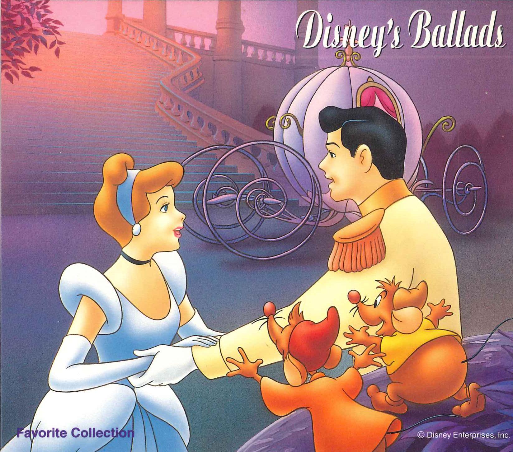 

CD Disneys BALLADS DQ05 Япония Детский Б/У