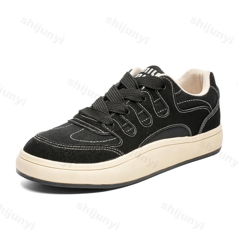 Fashion Niche Design Men's Low Top Casual Thick Soled Sports Shoes 2025 Autumn New Fashion Trend Versatile Comfortable Platform sneakers