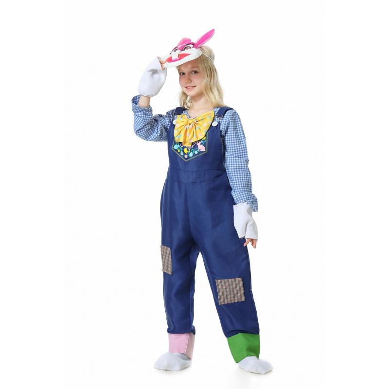

Charming Rabbit Themed Dressup Outfit For Children In Vibrant Colors Sizes And Kids Red Mask,XL