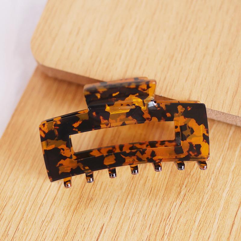 Vintage Hair Clips Women Claw Clip Elegant Marble Stripes Hair Clip Crab for Hair Barrettes Hairclip Girls Hair Accessories New