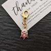 10/12pcs DIY Charms Turtle Key Chain Metal Mini Tortoise Pendant Tortoise Keychains  Small Gifts