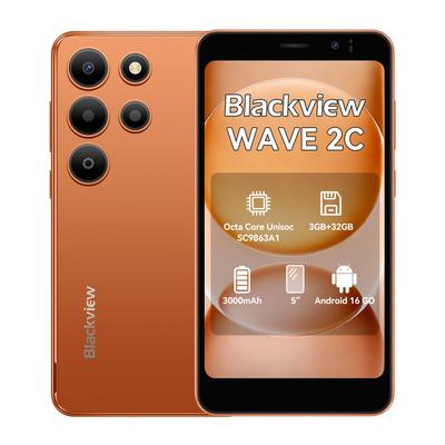 Blackview WAVE 2C Smartphone Android  3GB+32GB RAM 5" HD+ 60Hz Unisoc  Octa-Core Cortex-A55@1.6GHz PowerVR 3000mAh