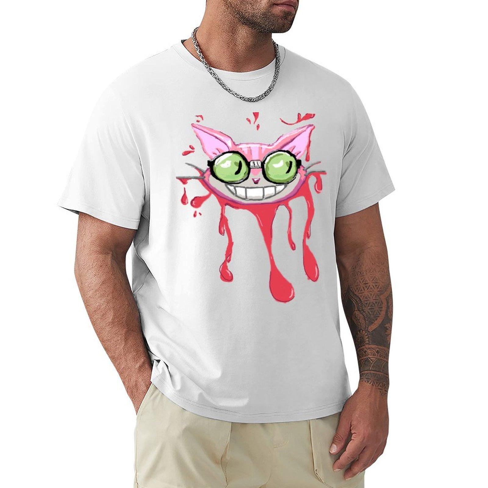 Genki Blood Splat TShirt cute clothes sublime man t shirt t shirts men S