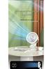 Portable Multifunctional Clip Fan with Night Light & USB Charging for Dorms and Desktops