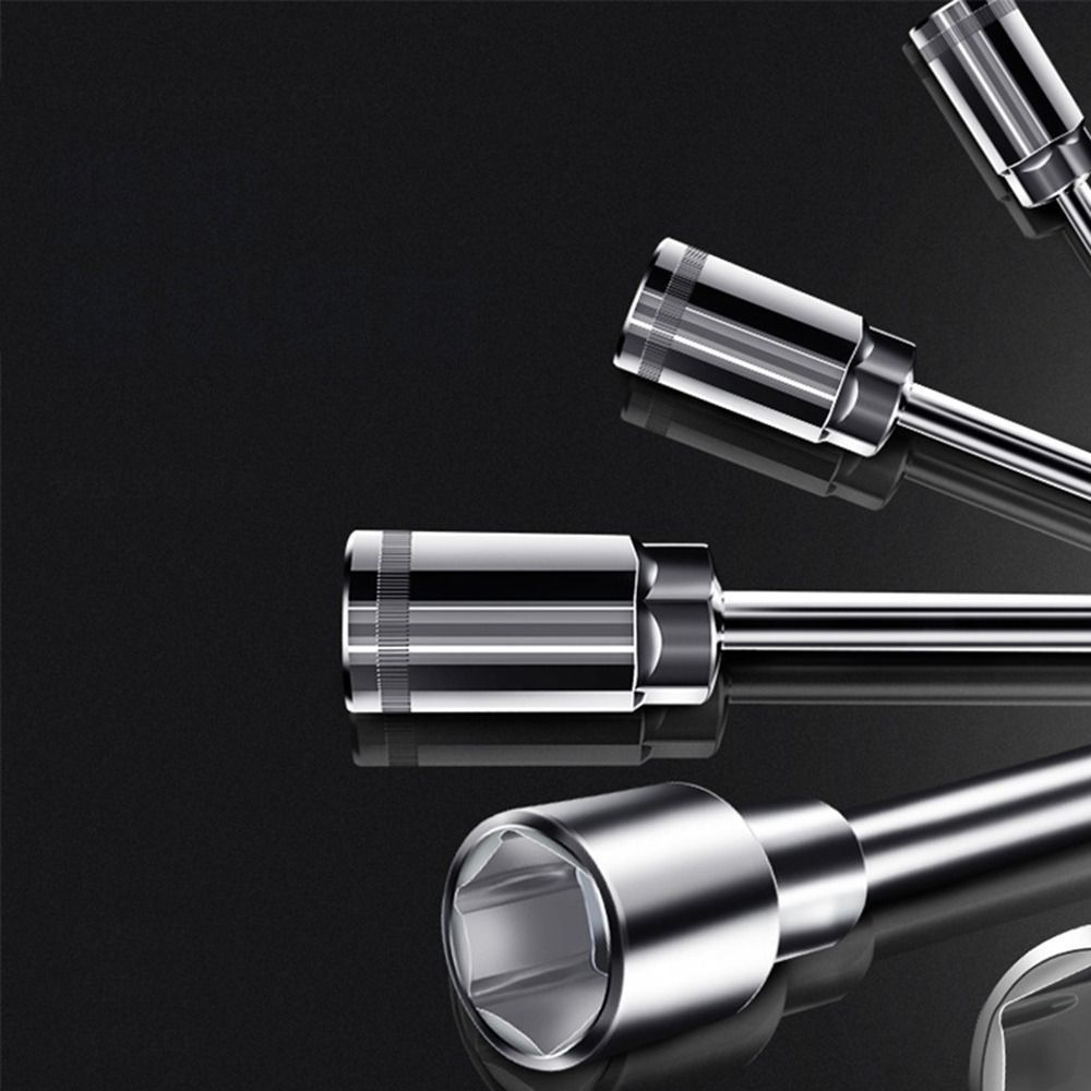 Chrome-vanadium Steel L-shaped Socket Wrench 6-19mm Hex Adapter Spanner Practical Hand Tool