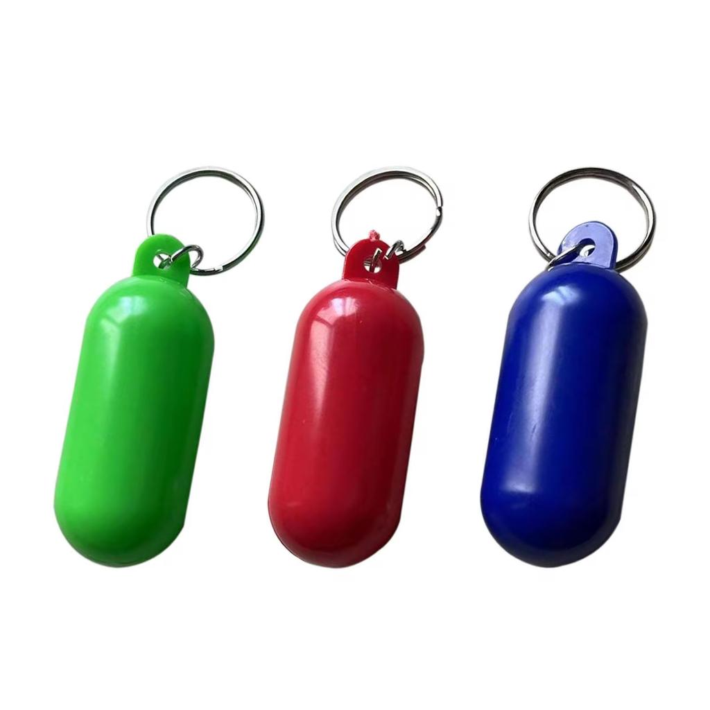 Pack Of 2 Floating Key Rings Buoyant Keyrings for Kayaking and Sailing Water Resistant Keychain Stylish Bag Decoration