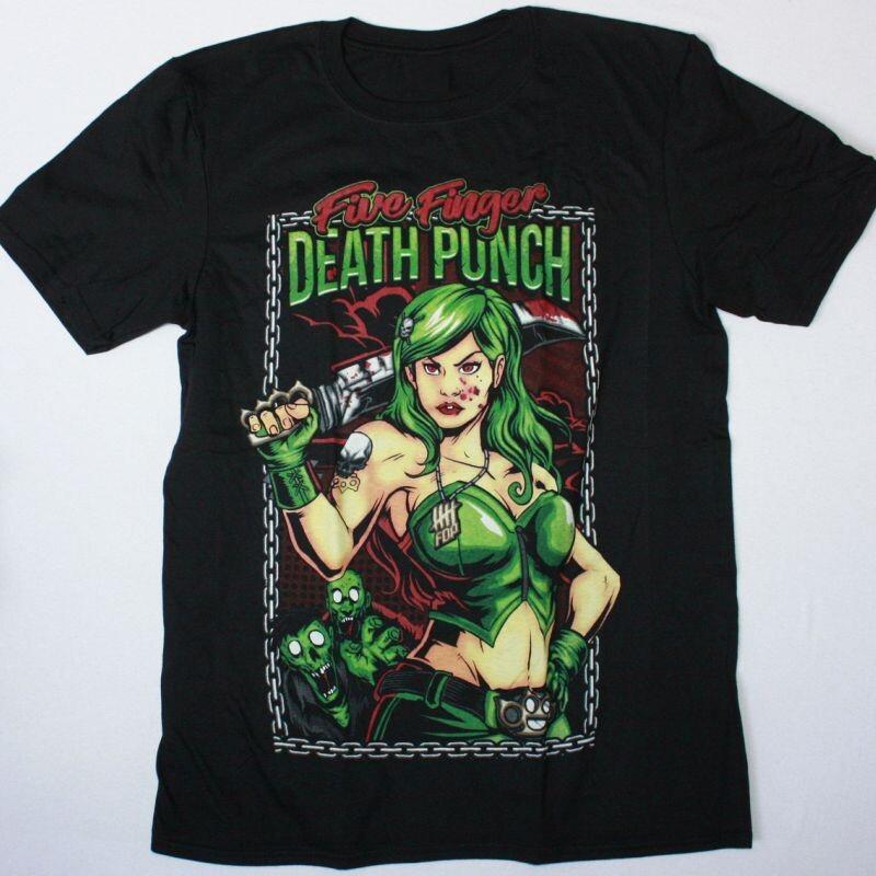 FIVE FINGER DEATH PUNCH ASSASSIN NEW BLACK T-SHIRT DEATH PUNCH Boli213 L