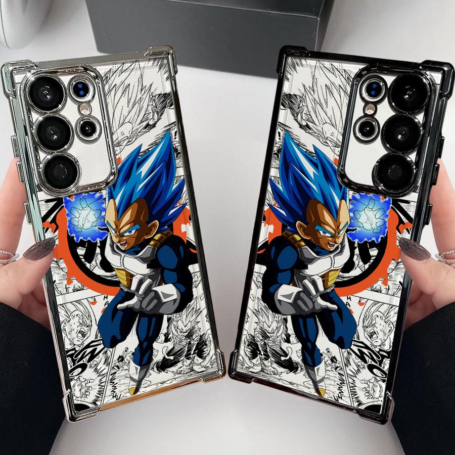 Dragon Ball Z Vegeta Phone Case for Samsung Galaxy S23 S25 Ultra Note 20 Ultra S25 Plus S20 FE S22 Ultra S23ultra S24 S21FE