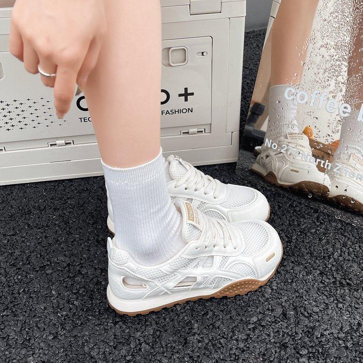 

Sandals women s 2025 new summer wear super fire to work versatile not tired feet single shoes sports bag head Roman shoes 40