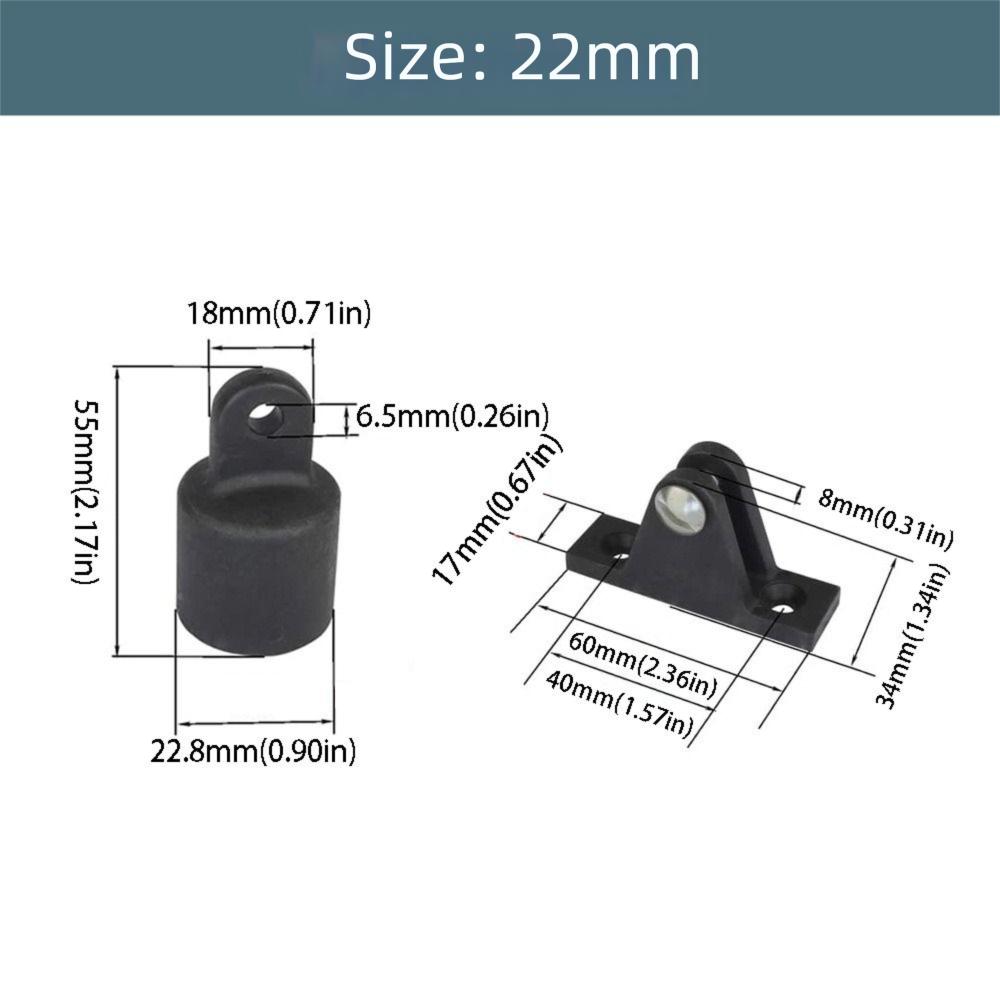 

Nylon Cover Sunshade Canopy Hardware High Strength Bimini Top Cap Tent Accessories Mountain-shaped hat