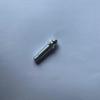 29.5mm Metric M6x1 Straight Grease Nipple, Carbon Steel, Galvanized