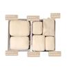 6Pcs/Set Large Capacity Luggage Compression Bag Washable Dampproof Travel Organizer Bags Folding Portable Packing Cubes Set