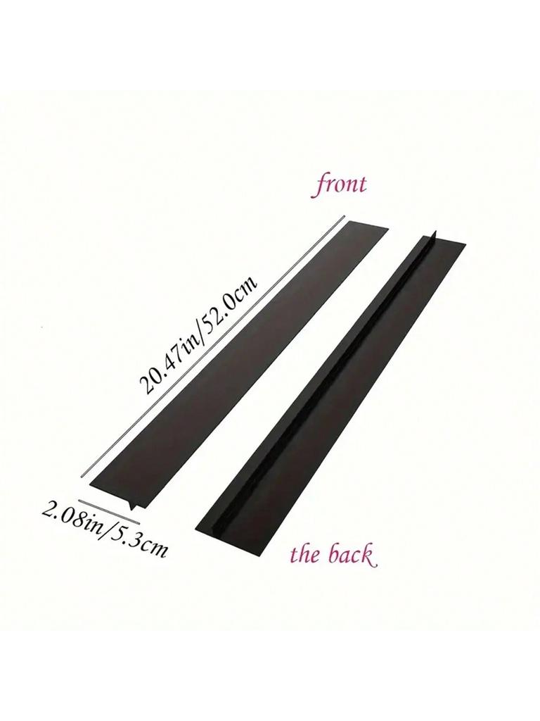 Silicone Stove Gap Covers Oil Dirt Resistant High-Temperature Resistant Strip Gas Gap Soft Sealing Strip Oven Gap Filler Seals