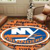 Inselbewohner Hockey Stolz Runder Teppich für Wohnzimmer, Schlafzimmer, Spielzimmer, Stuhlteppich, Teppich, Kreis Teppich, Große Größe Dekor Fan Weihnachtsgeschenk