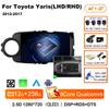 Autorádio Android 14 Carplay pro Toyota Yaris 2012 2013 2014 2015 2016 2017 Navigace GPS Multimediální přehrávač stereo wifi BT Auto