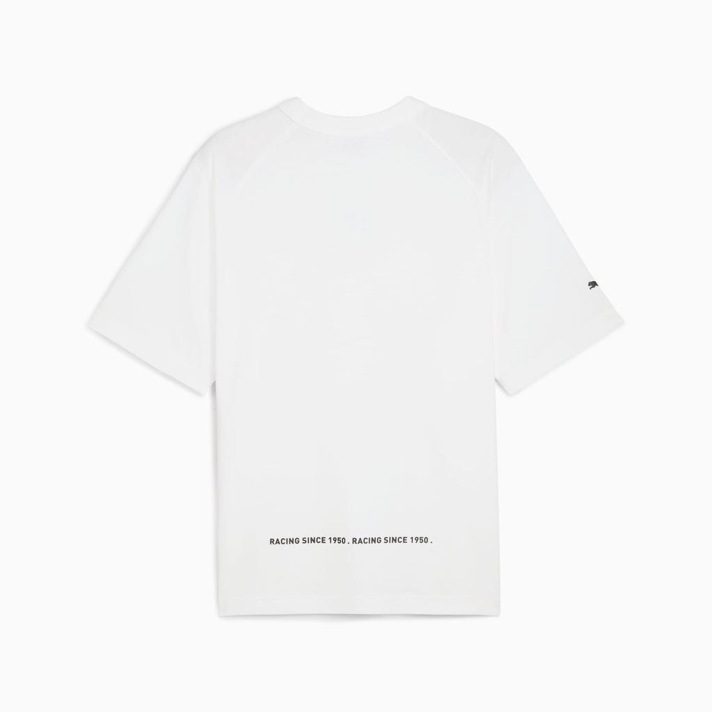 Puma Loose Fit Logo Crew Neck Short Sleeve T-Shirt Men Tops White 630131-02
