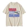 Quad Like Malinin Figure Skater Fans Gift Graphic T Shirts Unisex Women Vintage Fashion Pure Cotton Short Sleeve Tshirt Streetwear