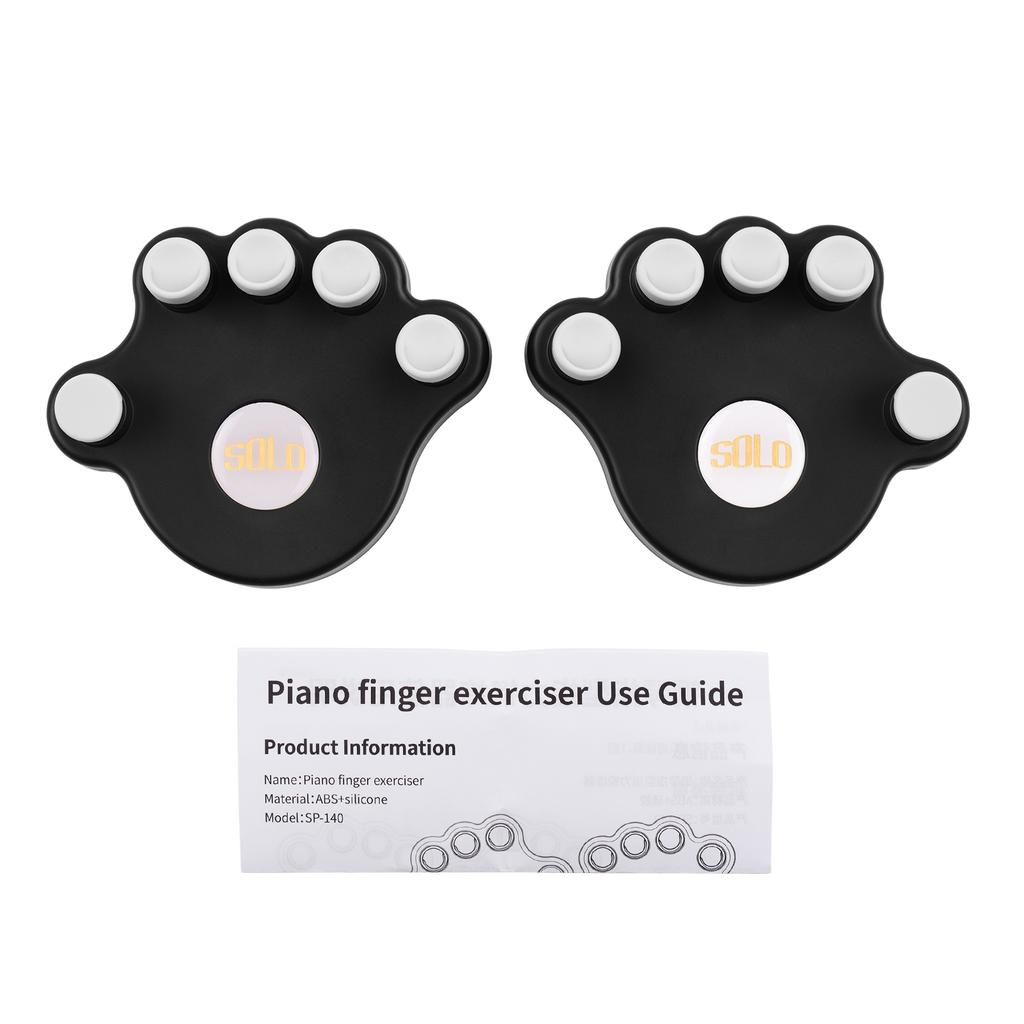 SOLO SP-140 Piano Finger Trainers Fingers Strength Training Tools for Piano Beginners, 1 Pair/Pack